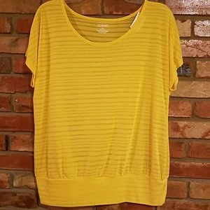 Yellow Lane Bryant BNWT Top